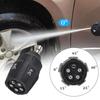 Washing Nozzle Adjustable Spray Angle Water Saving Sturdy Ultra-high Pressure Multi-angle 5-in-1 Nozzle