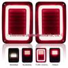 LED Tail Light for 2007-2017 Jeep Wrangler: Brake, Reverse, Rear Fog, and DRL.