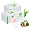Makeup Remover Wipes Bulk Individually Wrapped Travel Size, 4) Avocado - 1 Count Pack of