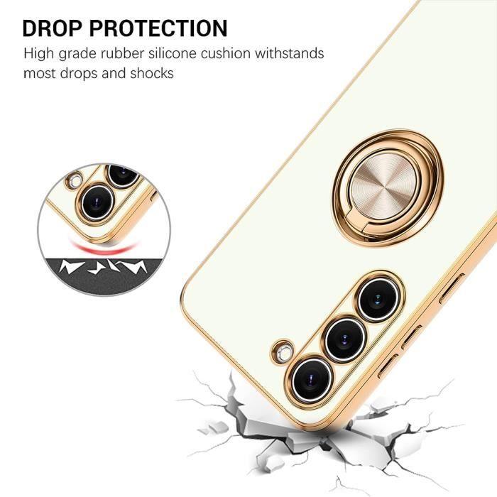 Coque de protection - BOOLING - pour Samsung Galaxy A14 4G-5G - Silicone TPU - Souple - Antichoc - Blanc