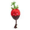 House of Paws Chocolate Dipped Strawberry Plush Dog Toy