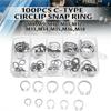 Snap Retaining Ring 304 Stainless Steel Assortment