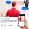 Wifi Camera HD 6MP PTZ 50X Zoom Two-way Audio Color Night Vision Outdoor Waterproof CCTV Surveillance Security Wi-Fi IP Camera