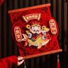 Chinese Year Decoration Pendant Lucky Charm God of Wealth Snake Decor for Wall