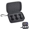 Large Capacity Golf Tee Case, Golf Ball Pouch, Golf Accessories, Golf Pouch, Tees, Golf Pouch (Black, Holds 6 Balls)