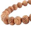 Prayer 8 X 9 Mm Yakusugi Bracelet Straight Bracelet Bracelet Prayer World Heritage Site Yakushima Natural Wood Yakusugi Amulet Gift for Men Women