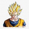 Patches For Clothes Bag Iron On Thermal Stickers Goku Logic Goku Gohan Pattern Washable Heat Transfer