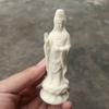 Chinese Buddhist Guanyin Statuette  Natural Material Hand-carved Art Crafts Home Decoration Feng Shui Guanyin Bodhisattva