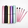 Makeup Brush Set Portable Grisp Comfortable Aluminum Tube 5-Piece Eyeliner Eyeshadow Make Up Brushes Set for Beauty