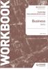The Cambridge International AS & A Level Business Skills Workbook Book