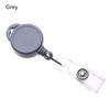 Office Supplies ID Name Card Anti-Lost Clip Stationery Retractable Key Ring Lanyards Badge Holder