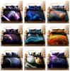 3D Planet Bedding Set Universe Duvet Cover Pillow Case 2/3 Pieces DE135 * 200 Full Size Quick Drying Soft Home Textile