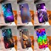 Housing For Apple iPhone 11 12 13 14 15 5 6 7 8 X XR XS Max Phone Case Fashion Starry Sky Silicone Transparent Shockproof Back Cover For iPhone Bumper