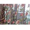 1PC Peony Curtain Line Hanging 100*200cm Door Window Room Divider Curtain Valance Amazing