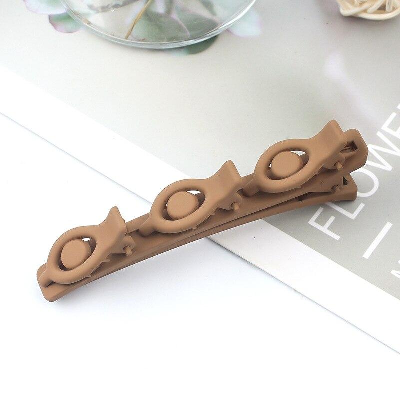 Double Layer Hair Braiding Hairpin Broken Hair Clip Women Girl Bangs Hairpin Korean Fixed Hair Clip Lazy Hair Style Accessories