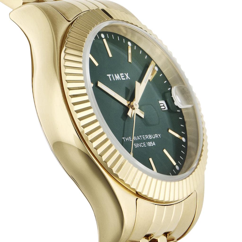Timex Watch Waterbury Legacy 34mm TW2V31700 Green Dial Ladies Imported [TIMEX] [Regular Product] [Goods]