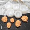 Q Version Doll Modification Accessories Baby Face Silicone Molds Clay Head Sculpey 3D Facial Mould