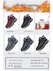 Cotton Shoes for Women: Winter Walking Shoes for Seniors and Middle-Aged, High-Top Leather Snow Boots To Prevent Rain and Snow