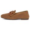 Sheepskin Solid Color Comfortable Casual Loafers Women Loafers Brown 1142273-CTSD