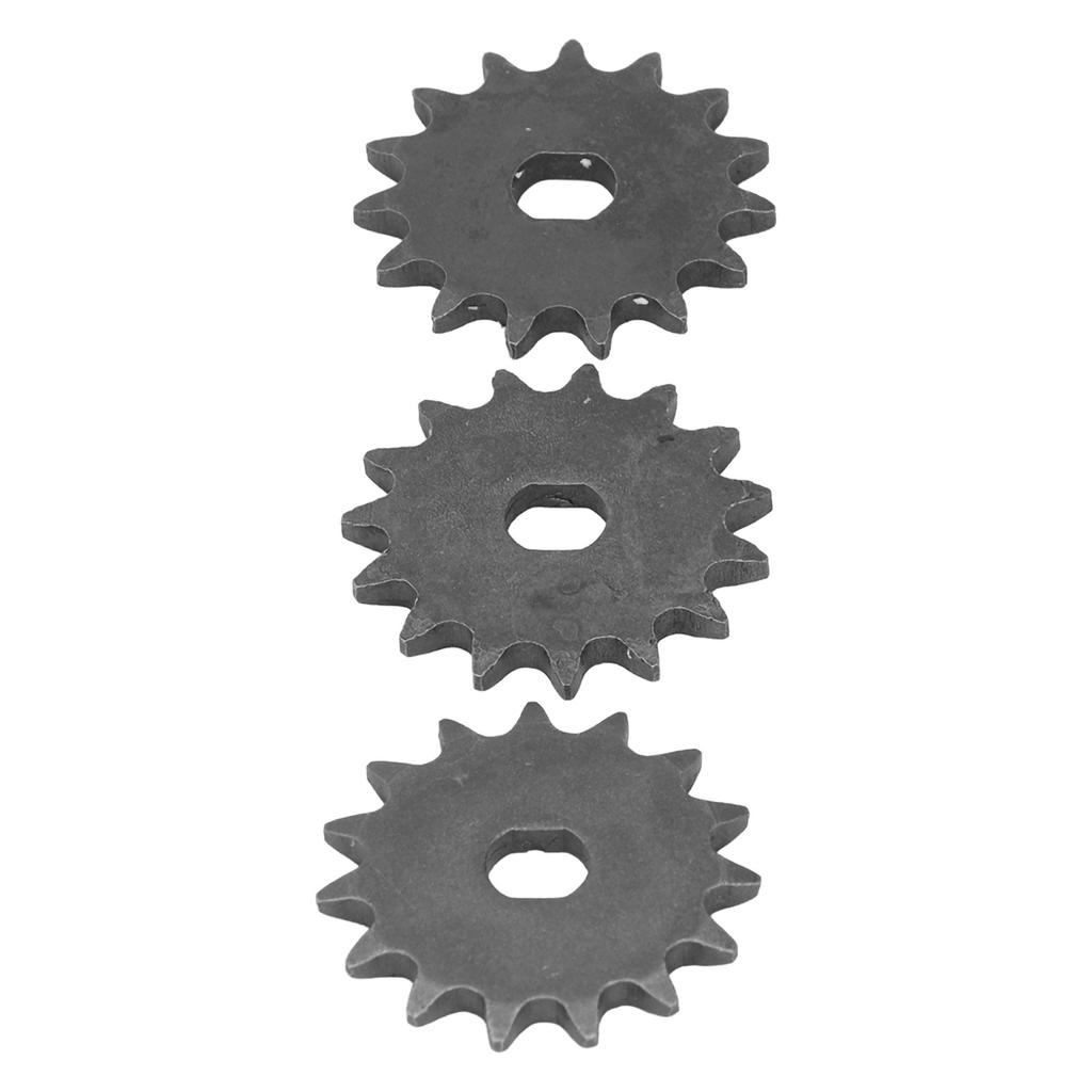 T8F 15T Engine Gears 10mm ID Chain Motor Drive Pinion Gear Electric Scooter Motor Engine Sprocket for Chain Belt Driven