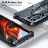 Metal Shock-Absorbing Armor Phone Case for Samsung Galaxy S24Ultra S23Ultra S22Ultra Shell for Samsung A52 A72 Metal Phone Cover