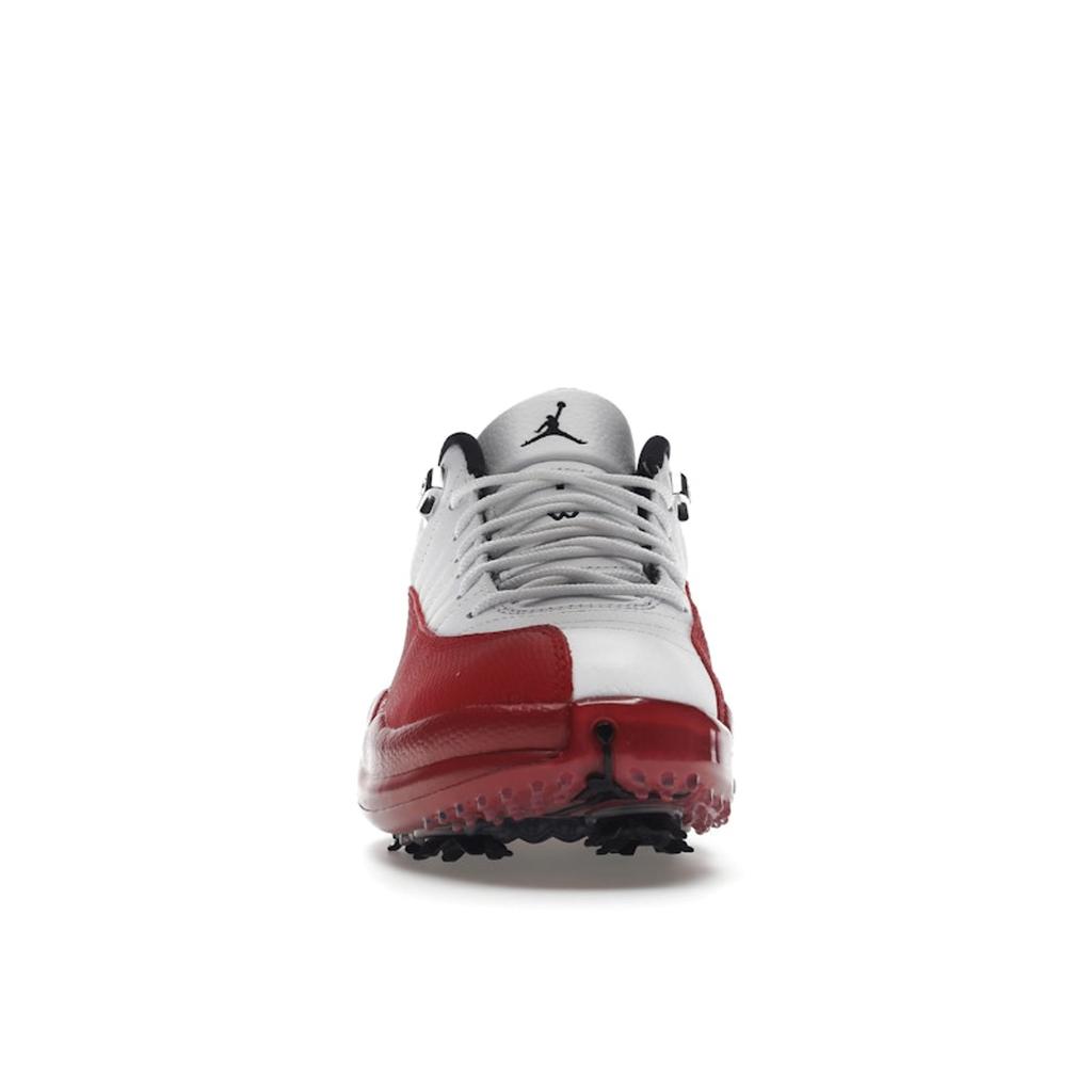 Air Jordan 12 Low Golf Cherry Unisex Sneakers White Metallic-Silver Varsity-Red DH4120-161
