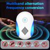 Ultrasonic Pest Repeller 360 Degree Protection Energy Saving Silent Mode Indoor Mice Pest Repeller Insect Control Device