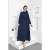 Asian Waist Tied Hijab Dress