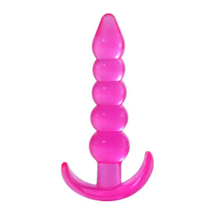 Silicone Anal Dildo No Vibrator Male Prostate Massager Anal Beads Plug G Spot Butt Plug Masturbation Anal Sex Toys for Couple