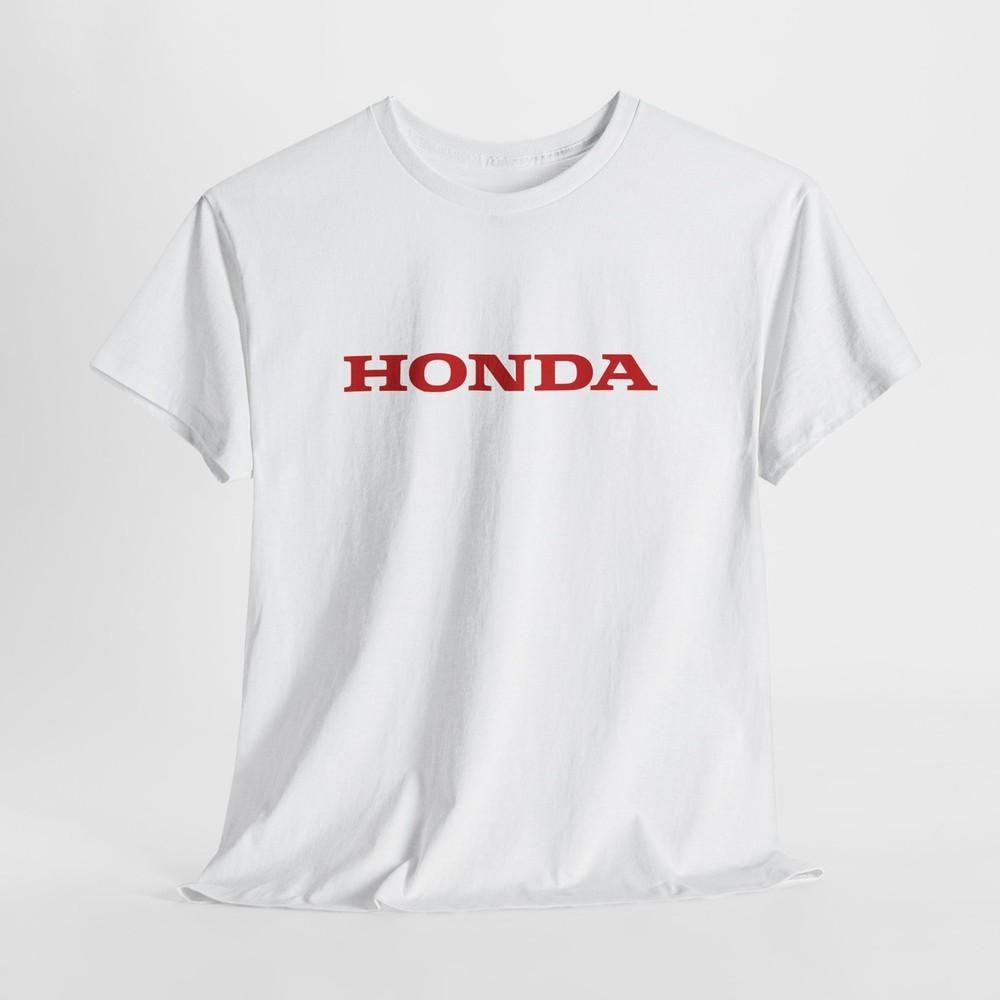 Honda T-Shirt – Unisex Car Logo Cotton Tee for Men Women or JDM Fans