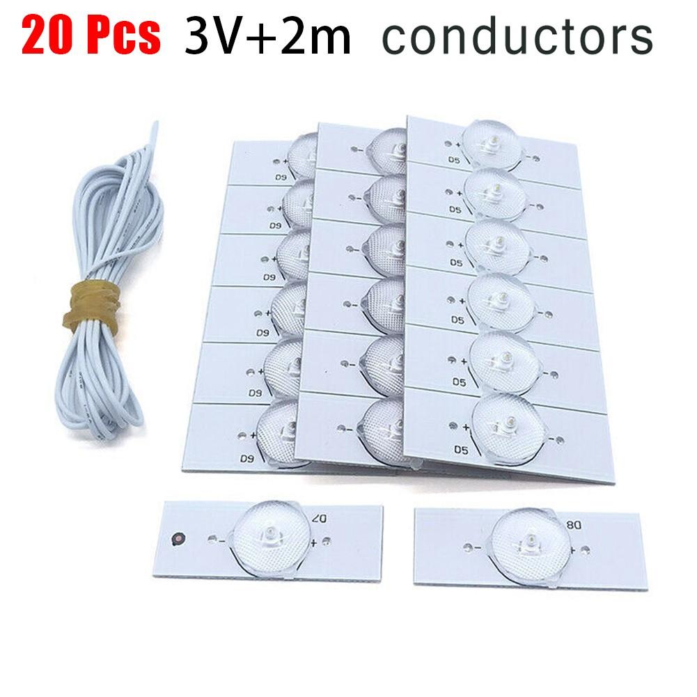 For LED TV Repair SMD Lamp Beads LED Light Bars 20/50pcs