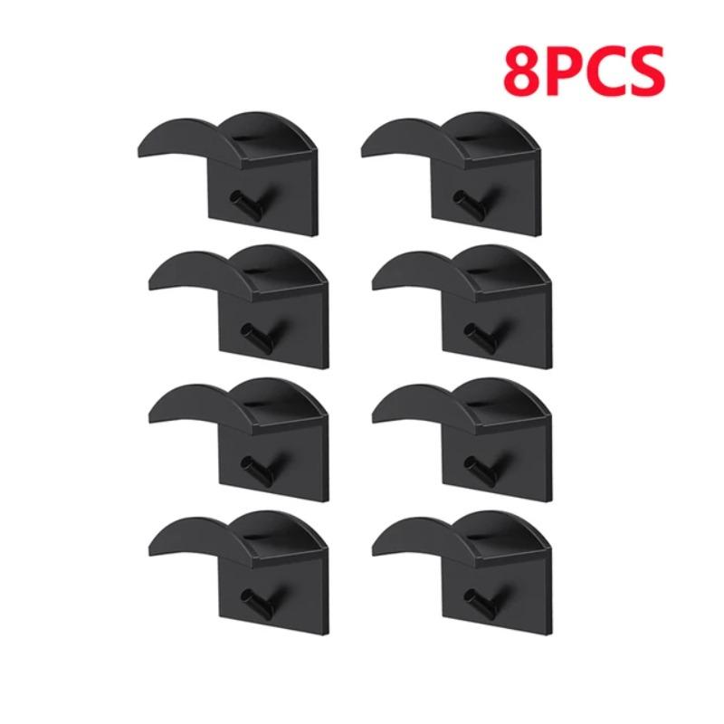 10 шт. Органайзер для бейсболок, настенный держатель для хранения повседневных шляп, многоцелевая подвесная вешалка, аксессуары для домашнего хранения