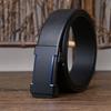 3.5CM Pure Cowhide High Quality Genuine Leather Belts for Men Strap Male Automatic Buckle Business Suit Trouser Belt Luxury