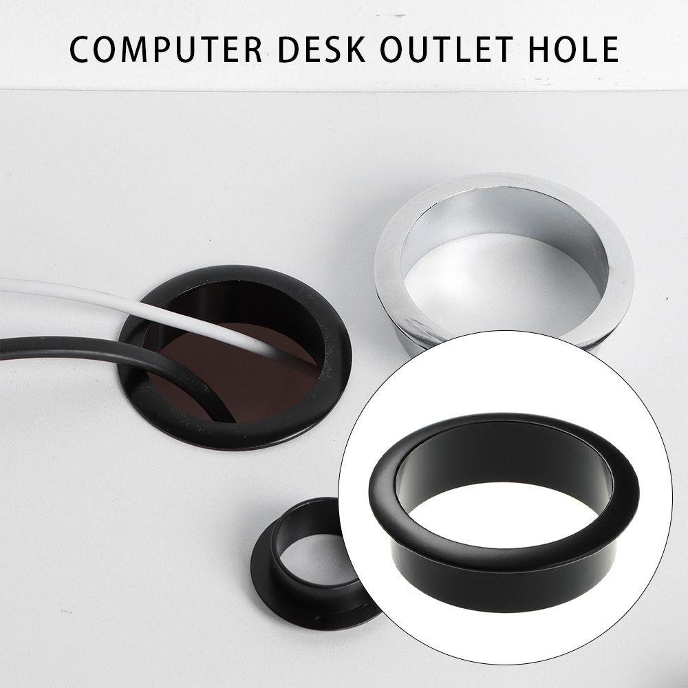 Clamp Buckle Line Organizer Desk Table Cable Fastener Line Box Computer Grommet Wire Hole Cover