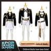 Demon Hunter Girls K-Pop Zoe Miller Lumi Black Gold Costume - Anime & TV-Inspired Children's Wear
