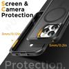 Rugged Armor Case for IPhone 16 15 14 13 12 11 Pro XR Max Plus Magsafe Wireless Charger Heavy Duty Shockproof Anti-Scratch Protective Kickstand Cover