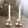 Handmade Round Candlestick Romantic Metal Candle Holder Modern Long Pole Candle Cup  Home