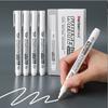 1 Pc White Marker Pen Paint Oily Waterproof Tire Painting Graffiti Pens