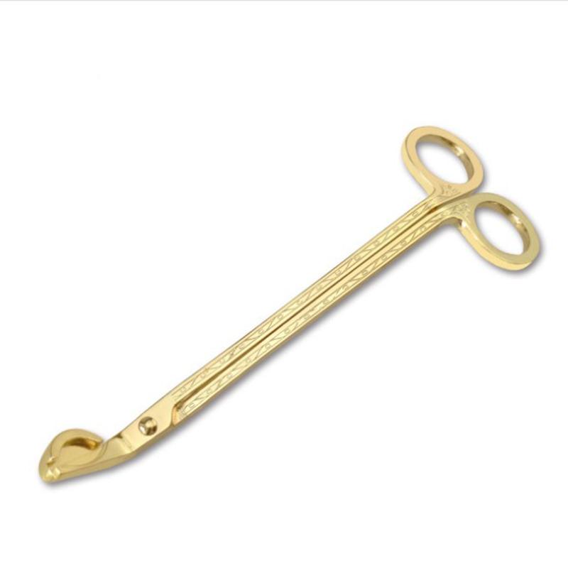 1Pc Candle Wick Trimmer Stainless Steel Candle Scissors Trim Wick Cutter Snuffer