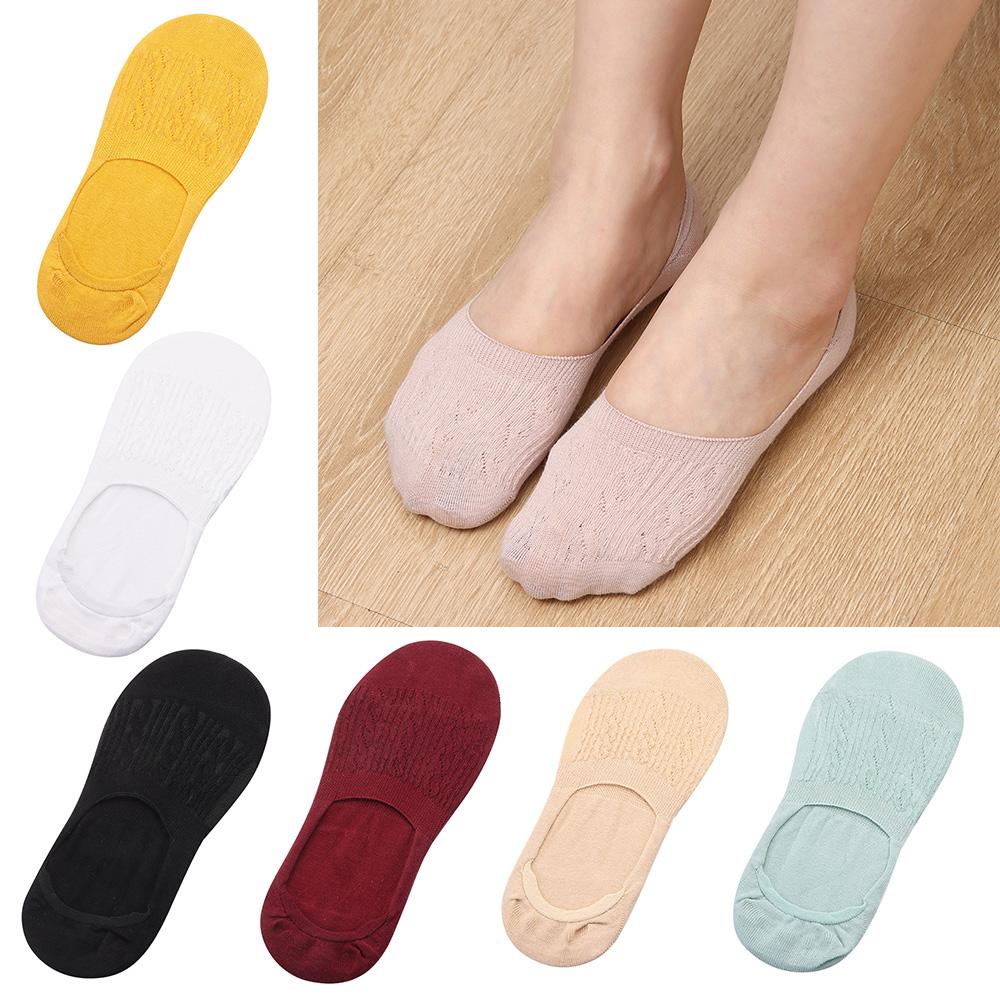 Fashion Non-slip Breathable Boat Socks Cotton Ankle Hosiery Low Cut