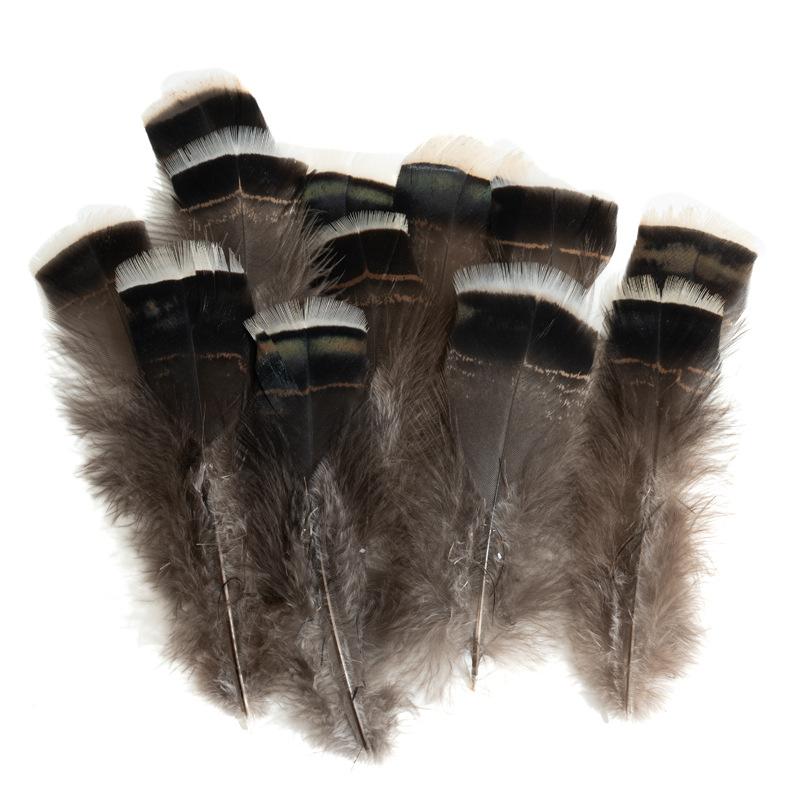 80 Natural Pheasant Feather Decorative Diy Jewelry Hair Accessories Material Cat Stick Toy Accessories