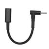 USB C Female To 2.5x0.7mm DC Male Adapter 100W 5A 20V Support PD Fast Charging USB Type C To DC Adapter for Laptop