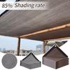 85%~90% Shading Rate Sunshade Net Balcony Sun Shelter Car Sunshade Covers Terrace Sunblock Mesh Heat Insulation UV Protection