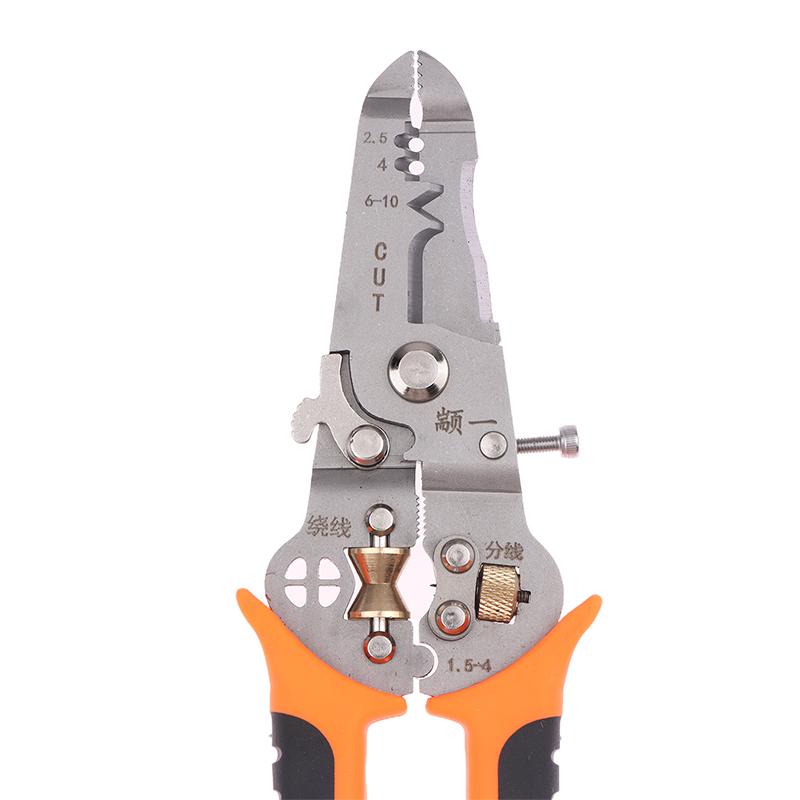 10 In 1 Wire Pliers Multifunctional Electrician Peeling Household Network Cable