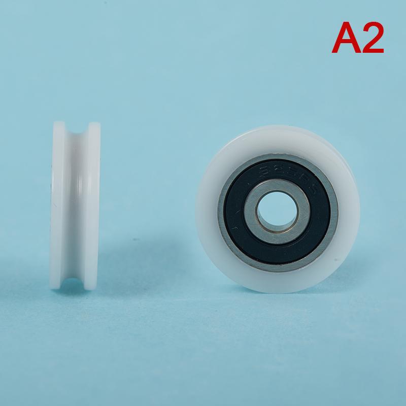 High Quality 5*21*6Mm U Groove Bearing Pulley Line Lifting Wheel Pom Roller Sheave For Bathroom Wheel