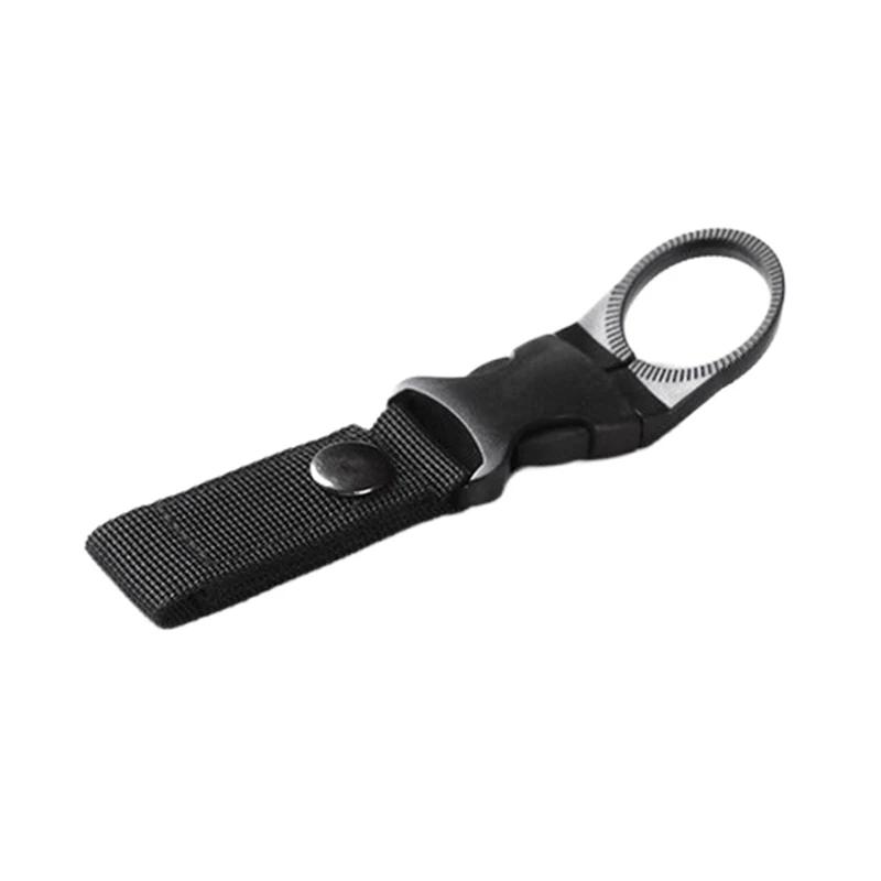 Outdoor Waterbottle Buckle Hook Nylon Webbing Buckle Hook Climb Carabiner Belt Backpack Hanger Camp Water Bottle Holder Clip