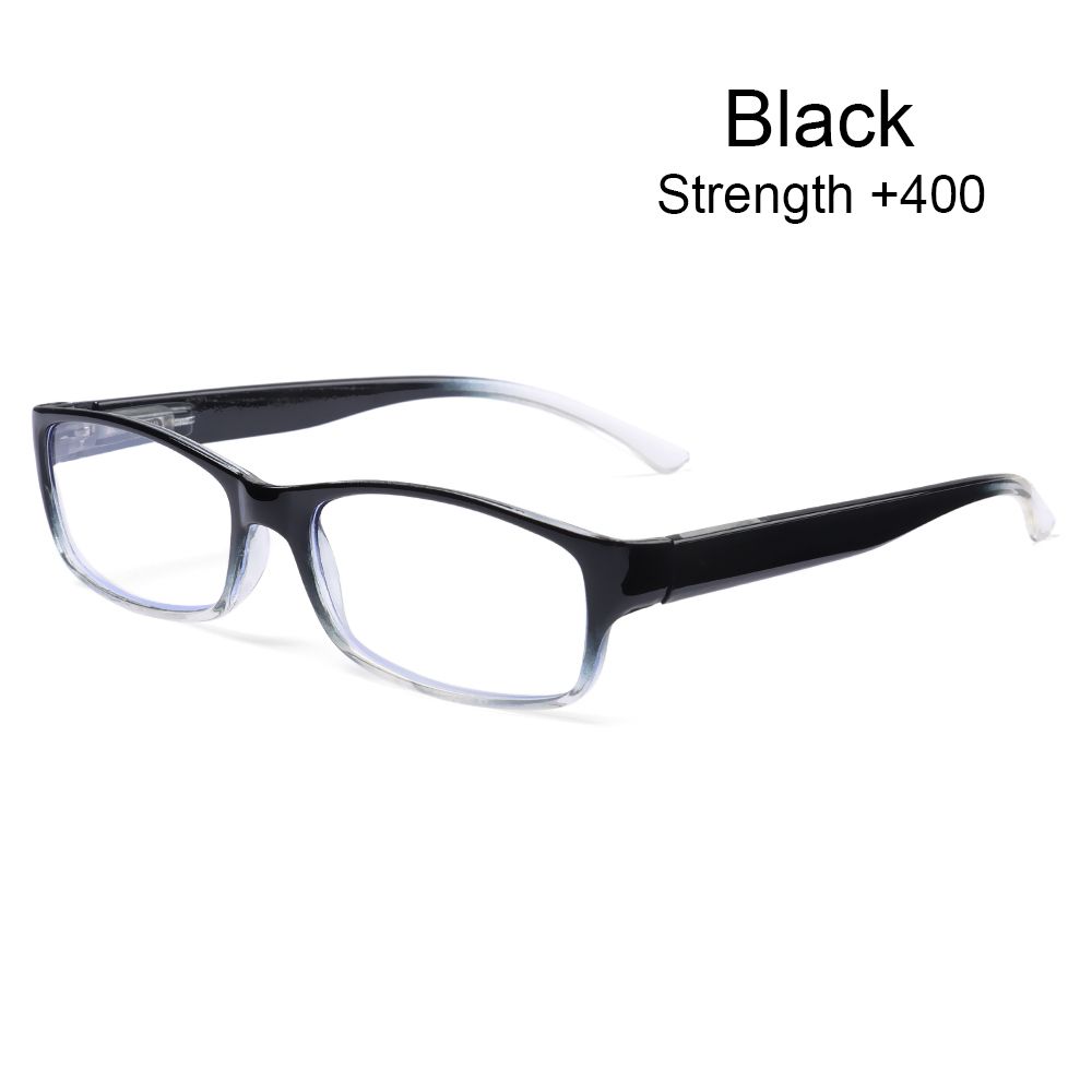 Fashion Vintage Eye Protection Elegant Reading Glasses Ultra Light Frame Eyeglasses Anti-Blue Light