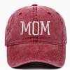 Vintage DAD MOM Embroidery Baseball Caps Adjustable Baseball Hats Men Women Distressed Faded Cap
