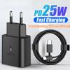 PD 25W Fast Charging Charger For Samsung For iPhone For Xiaomi