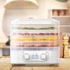 Food Dehydrator with Adjustable Timer Temperature Control Large Capacity 5 Layers Compact EU Plug Electric Food Preserver Machine